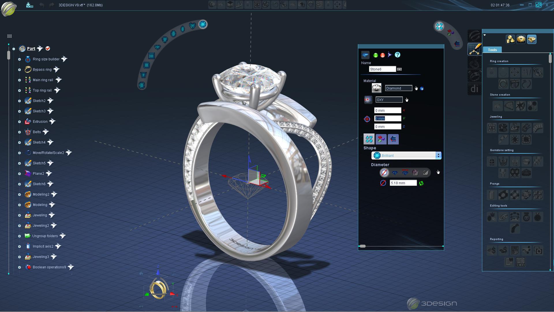 3design jewelry software free download