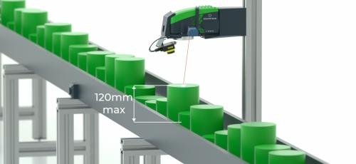 Metal laser marker using autofocus technology 