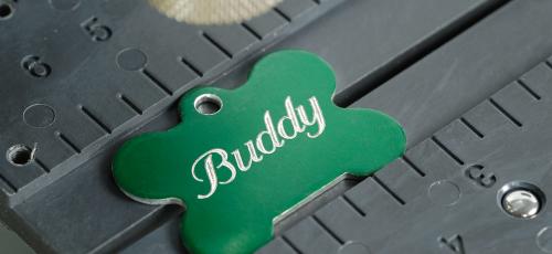 dog tag making machine