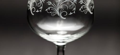 Crystal and glass engraving
