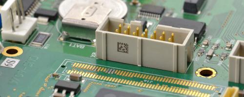 Datamatrix - DPM - Electronic card