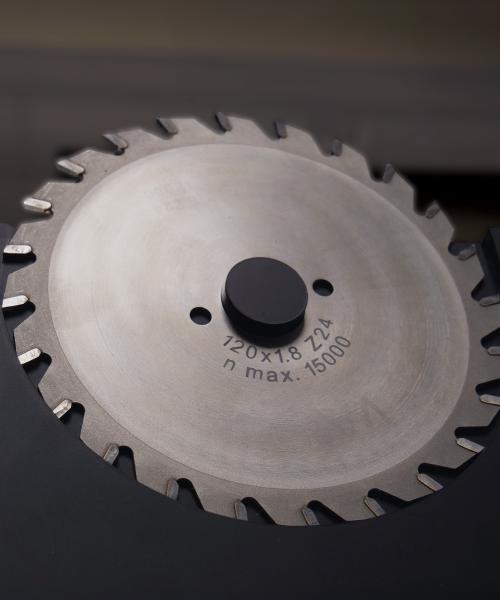 Saw blade laser marking