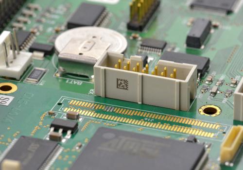 Datamatrix - DPM - Electronic card